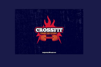 create exclusive and marvelous crossfit logo design