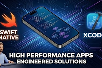 develop a high performance native ios app in swift