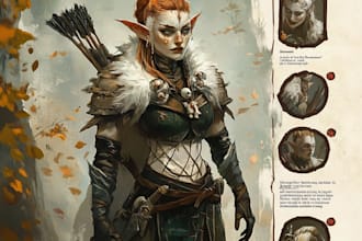 make fantasy dnd character