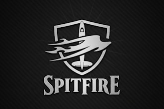 design a bold and iconic spitfire logo