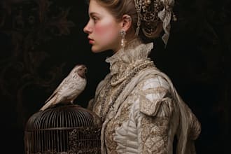 paint baroque inspired art in realism