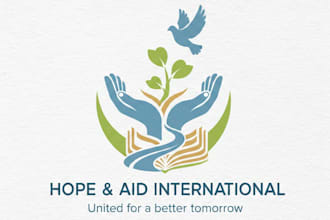 design a meaningful and professional humanitarian logo