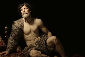 paint baroque inspired art in realism