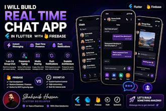 build real time chat app in flutter with firebase
