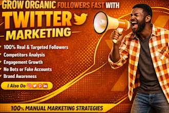 be your expert and provide premium twitter x marketing