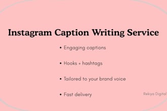 write engaging captions with hooks for your brand