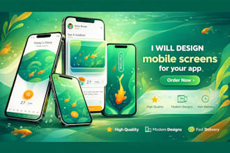 design awesome app screenshots for play store and app store