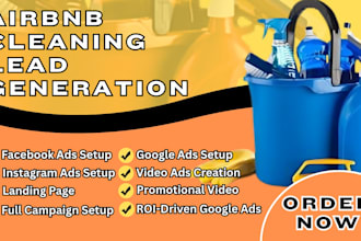 airbnb cleaning leads airbnb cleaning facebook ads google ads video ads