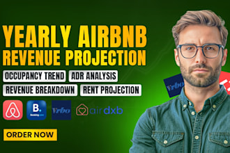do airbnb listing revenue projection and forecast
