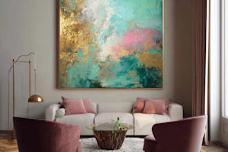 design breathtaking abstract art for your home and office