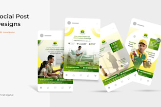create high converting instagram and facebook post designs