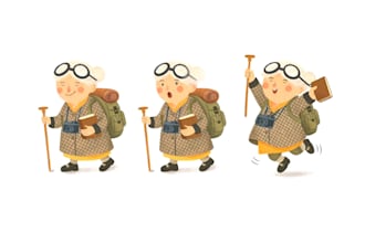 illustrate an expressive custom character