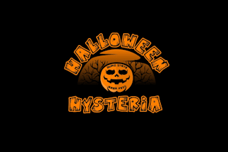 create attractive and imagination halloween logo design