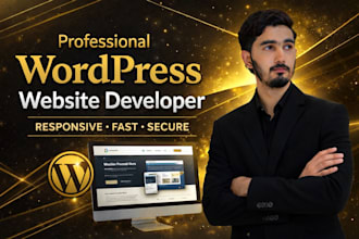 build profesional wordpress business website design
