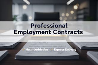 draft employment contracts and HR policies