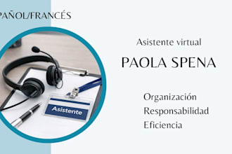 asistente virtual en español y francés