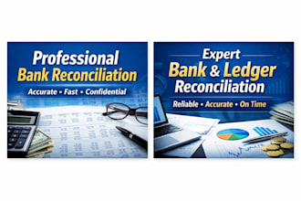 do bank and account reconciliation with ledger accurately