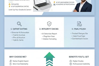 do proofreading and editorial work on literature