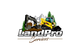 create wonderful skid steer, excavator and truck logo design