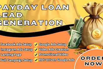 payday loan leads payday loan facebook ads payday loan google ads pay video ads
