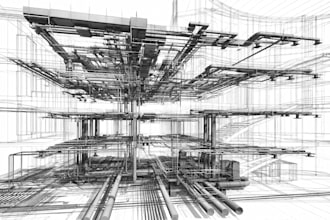 design and draft architectural plans in revit and cad