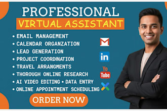 be personal creative executive administrative virtual assistant social media
