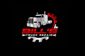 create graceful and fantastic diesel repair logo design