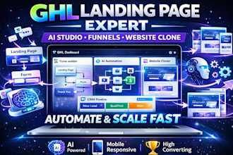 gohighlevel landing page, gohighlevel ai studio, clone gohighlevel website