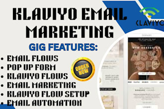 setup klaviyo email flows email marketing klaviyo email design shopify klaviyo