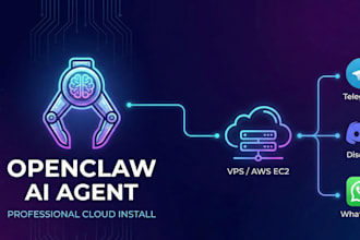 set up your clawdbot, openclaw ai agent with telegram, whatsapp