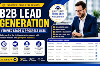 build a targeted b2b prospect list for your business
