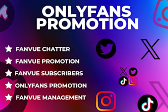 grow organic fanvue subscribers, fanvue promotion run approved social media ads