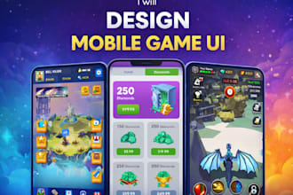 do premium mobile app UI design for ios and android