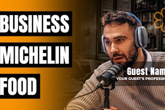 design professional podcast youtube thumbnail