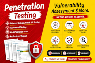 do penetration testing assessment and provide detailed penetration test report