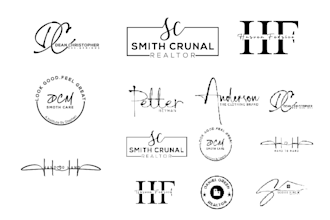 do design or redesign signet rings and luxury signature logo design