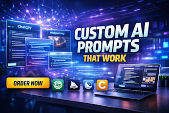 create custom ai prompts content marketing art automation