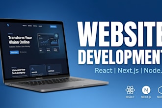 build a modern website and manage google ads campaigns