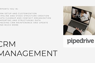 set up and manage your CRM system