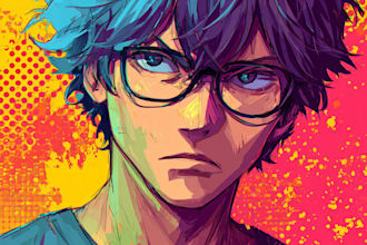 draw you an anime portrait or icon for you