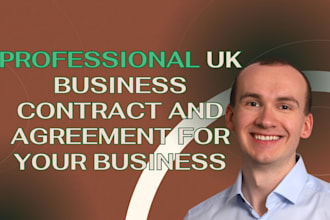 draft uk freelance contract or service agreement