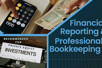 bookkeep, reconcile, organize books under ifrs,US gaap, lux gaap