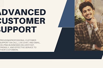 provide call email and live chat customer support
