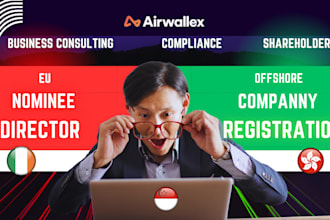 provide eu nominee director services shareholder offshore company