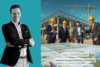create a retail market analysis and entry strategy for italy or dach