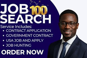 search and apply for remote job, contract website, portfolio website, online job