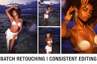 batch edit and retouch your portraits with natural and consistent look