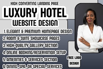 luxury hotel website hotel booking website resort website design 5 star hotel