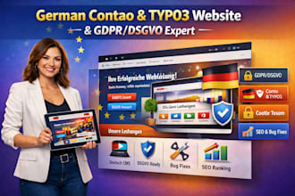 build update your german contao or typo3 website with full gdpr dsgvo compliance