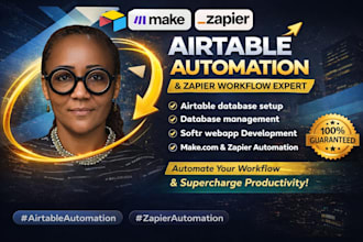 setup airtable database airtable automation airtable crm softr webapp expert